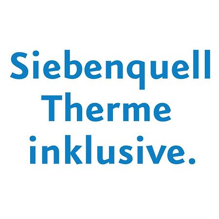 Siebenquell Gesundzeitresort Weißenstadt Eksteriør bilde
